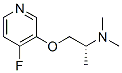 2-Propanamine,1-[(4-fluoro-3-pyridinyl)oxy]-n,n-dimethyl-,(2r)-(9ci) Structure,497948-95-5Structure