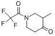 (9ci)-3-甲基-1-(三氟乙酰基)-4-哌啶酮结构式_497955-81-4结构式