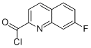 (9ci)-7-氟-2-喹啉羰酰氯结构式_497959-11-2结构式