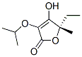 (5s)-(9ci)-5-乙基-4-羟基-5-甲基-3-(1-甲基乙氧基)-2(5H)-呋喃酮结构式_499140-47-5结构式