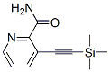 3-Trimethylsilanylethynyl-pyridine-2-carboxylic acid amide Structure,499193-54-3Structure