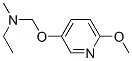 Ethanamine, n-[[(6-methoxy-3-pyridinyl)oxy]methyl]-n-methyl-(9ci) Structure,499207-49-7Structure