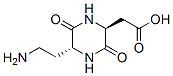 (2s,5r)-(9ci)-5-(2-氨基乙基)-3,6-二氧代-2-哌嗪乙酸结构式_499775-01-8结构式