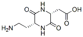 (2r,5r)-(9ci)-5-(2-氨基乙基)-3,6-二氧代-2-哌嗪乙酸结构式_499775-02-9结构式