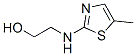 Ethanol, 2-[(5-methyl-2-thiazolyl)amino]-(9ci) Structure,499975-66-5Structure