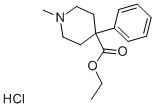 Meperidine hydrochloride Structure,50-13-5Structure