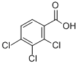 2,3,4-Trichlorobenzoic acid Structure,50-75-9Structure