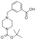 3-[[4-(Tert-butoxycarbonyl)piperazin-1-yl]methyl]benzoic acid Structure,500013-38-7Structure