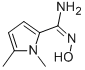 1H-pyrrole-2-carboximidamide,n-hydroxy-1,5-dimethyl- Structure,500024-91-9Structure