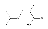 2-(Isopropylideneaminooxy)Propionic acid Structure,5001-36-5Structure