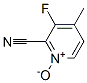 (9CI)-3-氟-4-甲基-2-吡啶甲腈 1-氧化物结构式_500306-05-8结构式