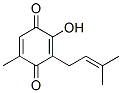 2,5-Cyclohexadiene-1,4-dione,2-hydroxy-5-methyl-3-(3-methyl-2-butenyl)-(9ci) Structure,500355-92-0Structure