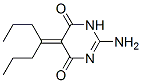 4,6(1H,5h)-pyrimidinedione,2-amino-5-(1-propylbutylidene)-(9ci) Structure,500550-68-5Structure