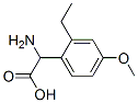 Benzeneacetic acid,alpha-amino-2-ethyl-4-methoxy-(9ci) Structure,500695-59-0Structure