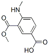 3-(Methoxycarbonyl)-4-(methylamino)benzoic acid Structure,500699-31-0Structure