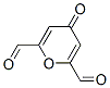 4H-pyran-2,6-dicarboxaldehyde,4-oxo-(9ci) Structure,500716-72-3Structure