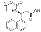 Boc-(s)-3-amino-3-(1-naphthyl)-propionic acid Structure,500770-68-3Structure