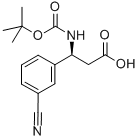 (S)-Boc-3-cyano-β-Phe-OH Structure,500770-81-0Structure