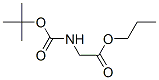 Glycine,n-[(1,1-dimethylethoxy)carbonyl ]-,propyl ester (9ci) Structure,500871-56-7Structure