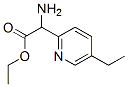 (9CI)-alpha-氨基-5-乙基-2-吡啶乙酸乙酯结构式_500993-10-2结构式