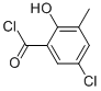 Benzoyl chloride,5-chloro-2-hydroxy-3-methyl-(9ci) Structure,501008-52-2Structure