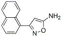 3-Naphthalen-1-yl-isoxazol-5-ylamine Structure,501117-00-6Structure