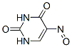 2,4(1H,3h)-pyrimidinedione, 5-nitroso-(9ci) Structure,501119-24-0Structure