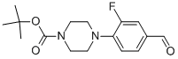 4-(4-Boc-piperazino-1-yl)-3-fluorobenzaldehyde Structure,501126-37-0Structure