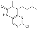 2-Chloro-8-isopentyl-7-methyl-7,8-dihydropteridin-6(5h)-one Structure,501439-14-1Structure