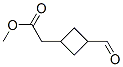 Cyclobutaneacetic acid,3-formyl-,methyl ester (9ci) Structure,501653-56-1Structure