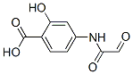 Benzoic acid,2-hydroxy-4-[(oxoacetyl)amino]-(9ci) Structure,501678-21-3Structure