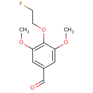 4-(2-Fluoroethoxy)-3,5-dimethoxy-benzaldehyde Structure,501699-82-7Structure