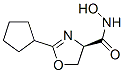 4-Oxazolecarboxamide,2-cyclopentyl-4,5-dihydro-n-hydroxy-,(4r)-(9ci) Structure,501701-37-7Structure