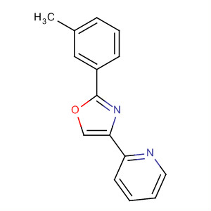 2-(3-Methylphenyl)-4-(pyridin-2-yl)-1,3-oxazole Structure,502422-31-3Structure