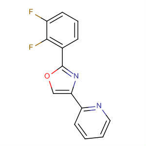 2-(2,3-Difluorophenyl)-4-(pyridin-2-yl)-1,3-oxazole Structure,502422-34-6Structure