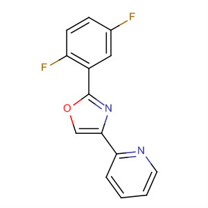 2-(2,5-Difluorophenyl)-4-(pyridin-2-yl)-1,3-oxazole Structure,502422-35-7Structure