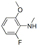 Benzenamine,2-fluoro-6-methoxy-n-methyl-(9ci) Structure,502435-19-0Structure