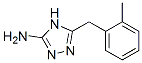 5-(2-Methylbenzyl)-4H-1,2,4-triazol-3-amine Structure,502685-45-2Structure