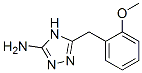 5-(2-甲氧基苄基)-4H-1,2,4-三唑-3-胺结构式_502685-70-3结构式