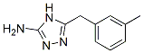 5-(3-Methylbenzyl)-4H-1,2,4-triazol-3-amine Structure