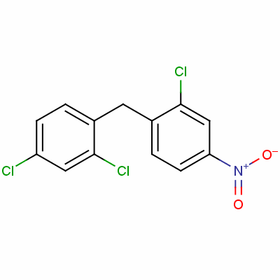 2-Chloro-1-[(2,4-dichlorophenyl)methyl ]-4-nitrobenzene Structure,50274-96-9Structure