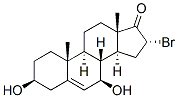 (3Beta,7beta,8xi,9xi,14xi,16alpha)-16-bromo-3,7-dihydroxyandrost-5-en-17-one Structure,502848-93-3Structure