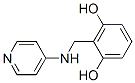 1,3-Benzenediol ,2-[(4-pyridinylamino)methyl ]-(9ci) Structure,503046-90-0Structure