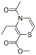 4H-1,4-thiazine-2-carboxylicacid,4-acetyl-3-ethyl-,methylester(9ci) Structure,503302-15-6Structure