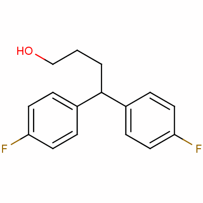 4,4-Bis(4-fluorophenyl)butan-1-ol Structure,50337-85-4Structure