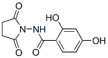 Benzamide,n-(2,5-dioxo-1-pyrrolidinyl)-2,4-dihydroxy-(9ci) Structure,503427-75-6Structure