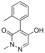 3(2H)-pyridazinone,5-hydroxy-2-methyl-4-(2-methylphenyl)-(9ci) Structure,503454-50-0Structure