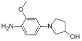 N-(4-amino-3-methoxyphenyl)-3-hydroxypyrrolidine Structure,503457-38-3Structure