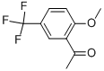 1-(2-Methoxy-5-trifluoromethylphenyl)ethanone Structure,503464-99-1Structure