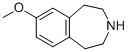 2,3,4,5-Tetrahydro-7-methoxy-1H-benzo[d]azepine Structure,50351-80-9Structure